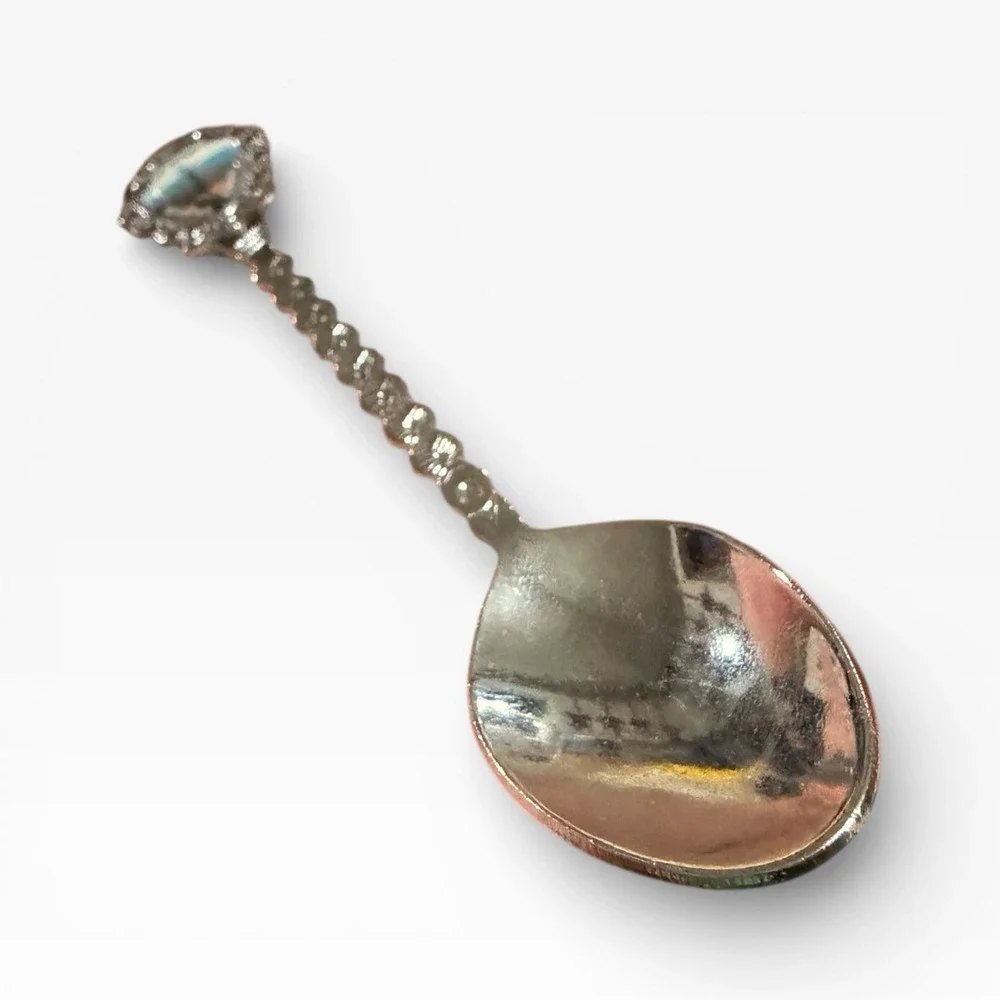 Vintage Mountain Tower Hot Springs Arkansas‎ Souvenir Spoon